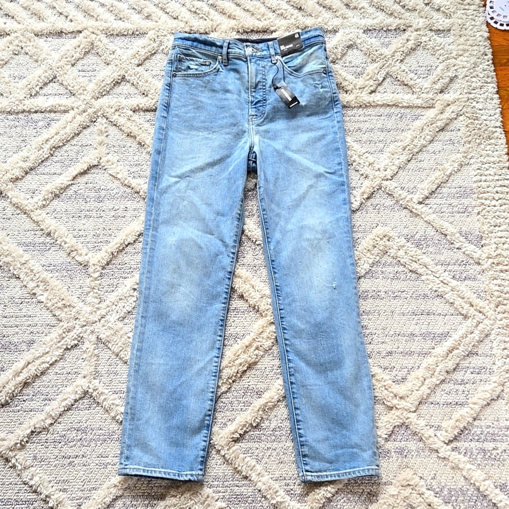 Express High Rise Slim Jeans